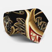 Cravate Paisley, Victorien, Gothique, (Roulé)