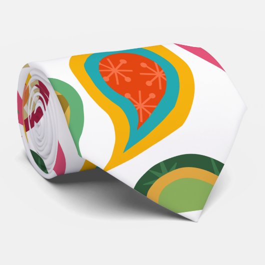 Cravate Paislys concentré (Roulé)