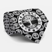 Cravate Paix de religions du monde (Roulé)