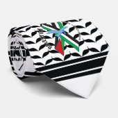 Cravate Paix pour la Palestine (Roulé)