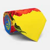 CRAVATE PAIX POUR L'UKRAINE ! (Roulé)