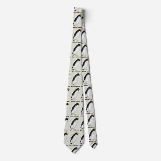 Cravate Palaeeudyptes Pingouin disparu (Devant)