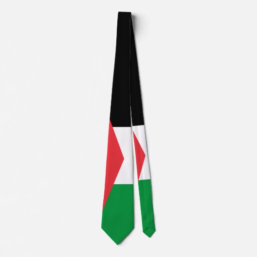 Cravate Palestinian Flag Design en ligne en ligne en ligne (Devant)