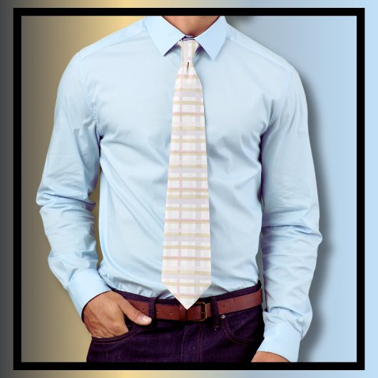 Cravate Palette de couleurs neutres chic