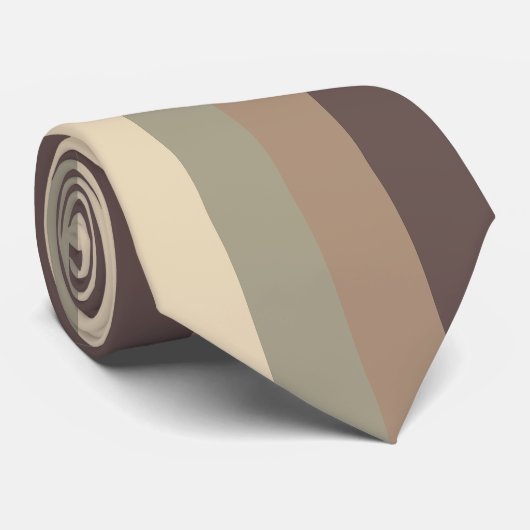 Cravate Palette de Couleurs Vintage (Roulé)