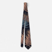 Cravate Palm Feuille moderne Tropical Exotic Design (Dos)