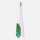 Cravate Palm Leaf, feuillage tropical, forêt tropicale (Devant)