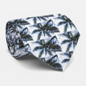 Cravate Palmier tropical (Roulé)