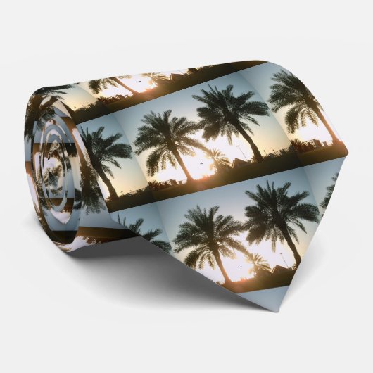 Cravate palmiers (Roulé)