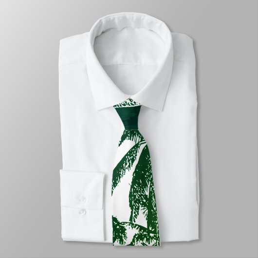Cravate Palmiers tropicaux (Attaché)