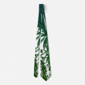 Cravate Palmiers tropicaux (Dos)