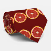 Cravate Pamplemousse (Roulé)