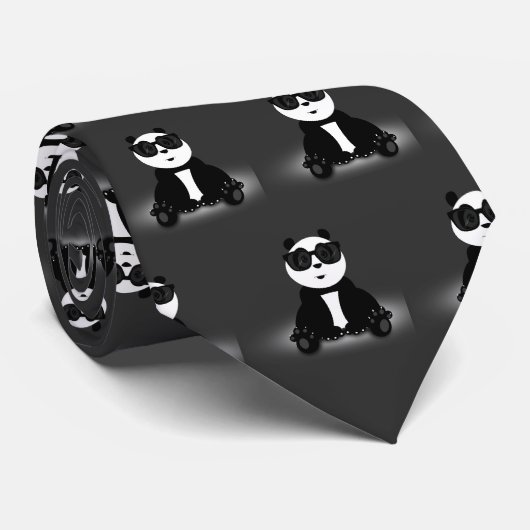 Cravate Panda (Roulé)