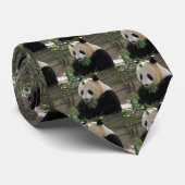 Cravate Panda Bear Hugs (Roulé)