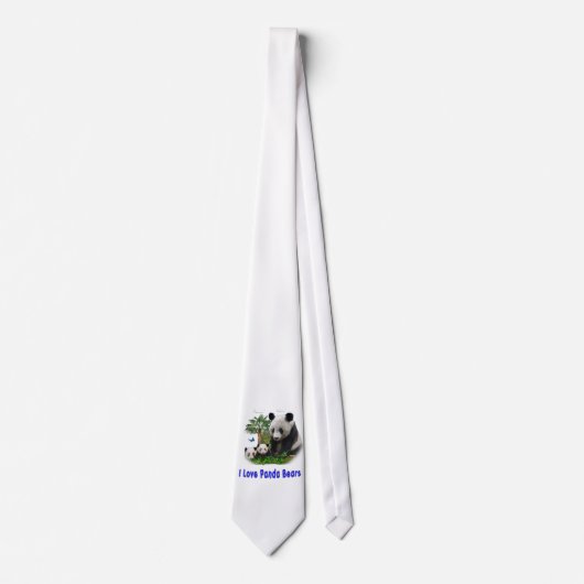 Cravate Panda Bears (Devant)