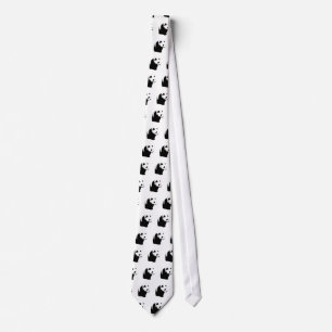 Cravate Panda d'art de bruit