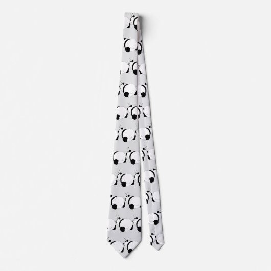 Cravate Panda Design (Devant)