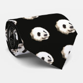 Cravate Panda Pop Art (Roulé)