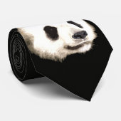 Cravate Panda Pop Art (Roulé)