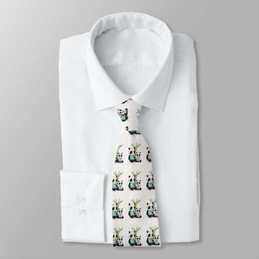 Cravate Pandas (Attaché)