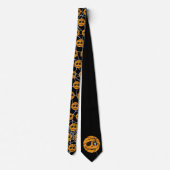 Cravate Panier d'Halloween Bick ou cadeau de basket-ball (Dos)