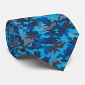 Cravate Paniers-cadeaux de Noël à impression de camouflage (Roulé)