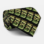 Cravate Panneau de camouflage de kaki américain (Roulé)