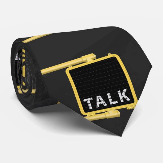 Cravate Panneau de signalisation New York Crosswalk (Roulé)