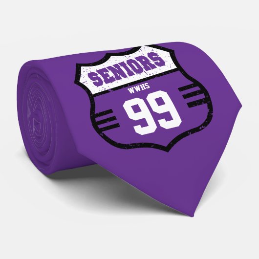 Cravate Panneau de signalisation routière pour personnes â (Roulé)