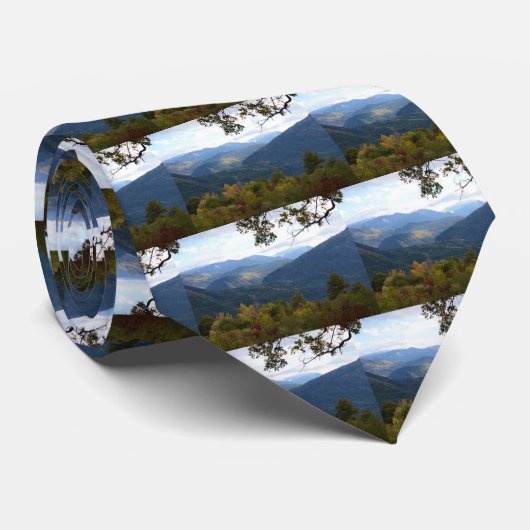 Cravate Panorama de la Calabre (Roulé)