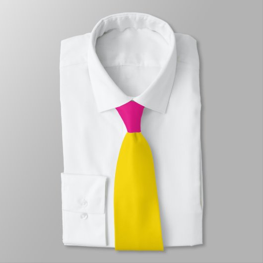 Cravate Pansexual de drapeau (Attaché)