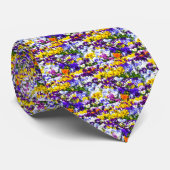 Cravate Pansies (Roulé)