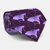 Cravate Pansy Power (Roulé)