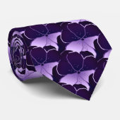 Cravate Pansy Power (Roulé)