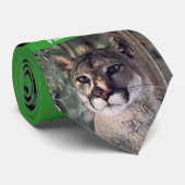 Cravate Panthère de grondement, panthère posée, fierté de (Roulé)