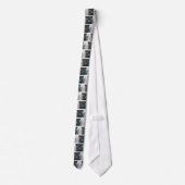 Cravate Panthère noire mignonne (Dos)