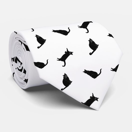 Cravate Papa de chat (Roulé)