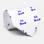 Cravate Papa du numéro 1 (Roulé)