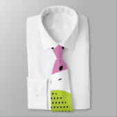 Cravate Papa Tendance Melon Abstrait  (Attaché)