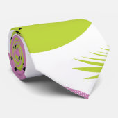 Cravate Papa Tendance Melon Abstrait  (Roulé)