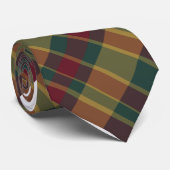 Cravate Papier de Noël Rouge Or Et Vert (Roulé)