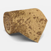 Cravate papier or Abstrait (Roulé)