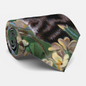 Cravate Papier peint animal de collage de chaton mignon (Roulé)