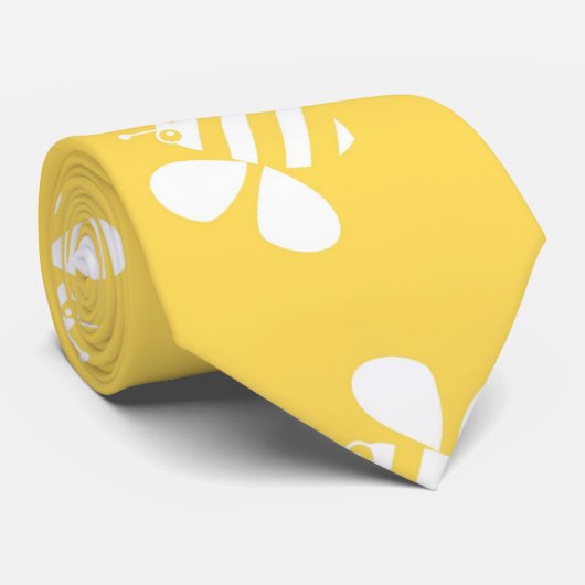 Cravate Papier peint d'abeille (Roulé)