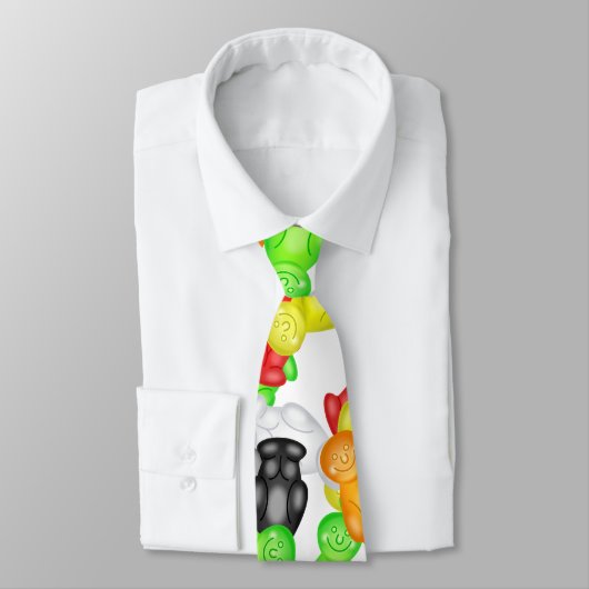 Cravate Papier peint de bébé de gelée (Attaché)