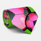 Cravate Papier peint du football (Roulé)