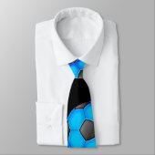 Cravate Papier peint du football (Attaché)