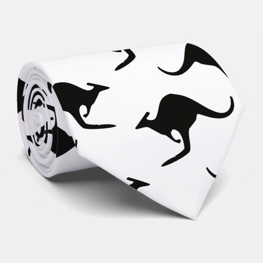 Cravate Papier peint Kangaroo - arrière - plan transparent (Roulé)