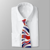 Cravate Papier peint onduleux britannique de drapeau (Attaché)
