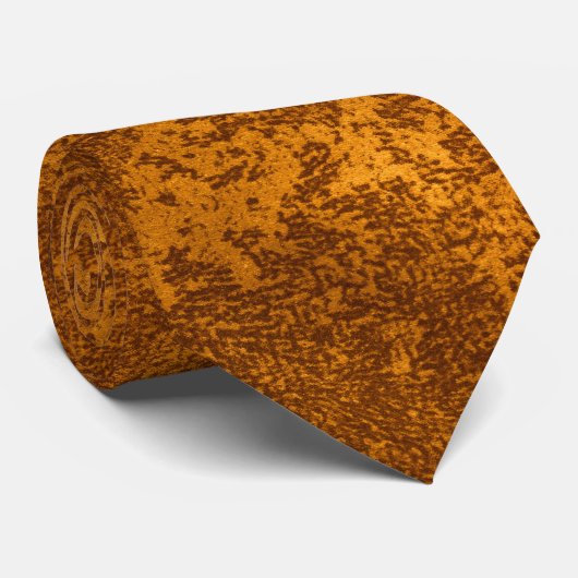 Cravate papier rustique or Abstrait (Roulé)
